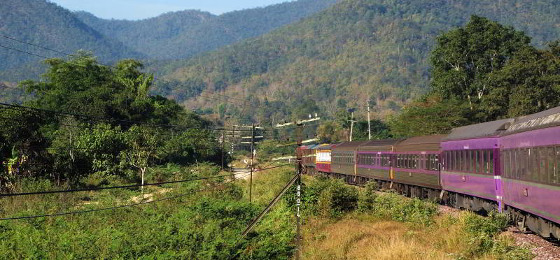 Bangkok to Chiang Mai….over-nite train fun